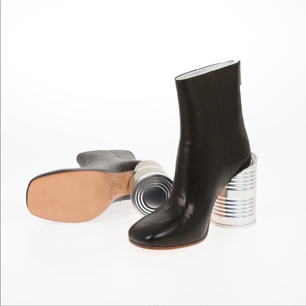 MM6 Maison Martin Margiela can heel boot NEW WITH TAGS